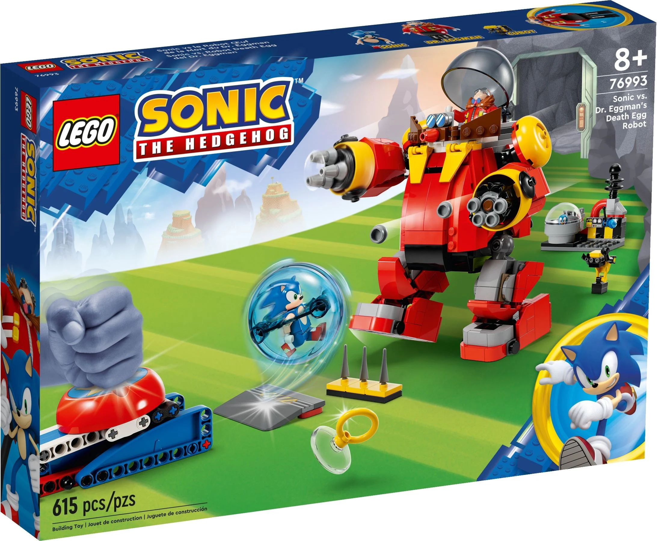 Dr. Sonik's dead egg robot 乐高 LEGO 76993 image 1