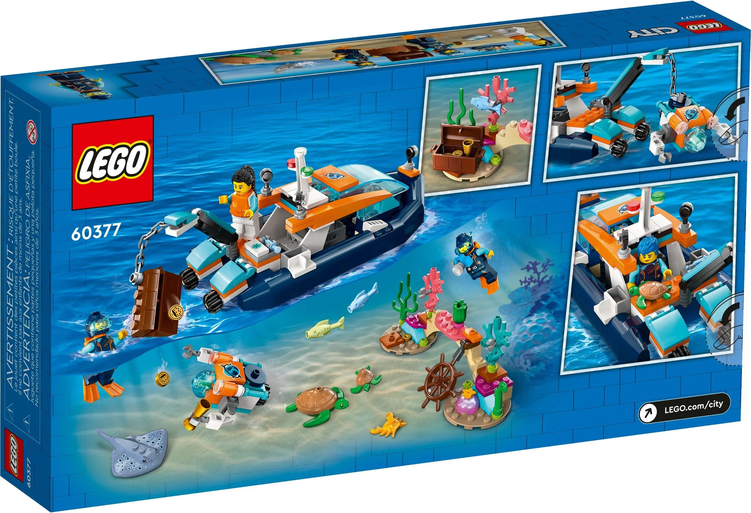 Diving expedition ship 乐高 LEGO 60377 image 7