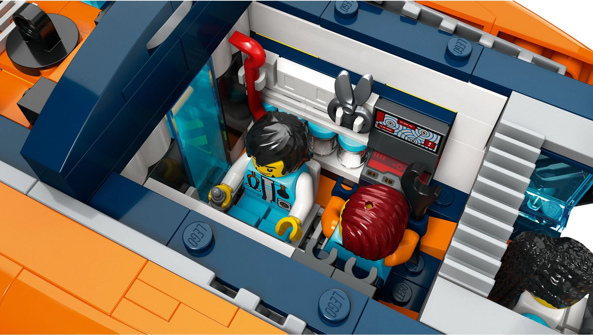 Deep-sea expedition submarine 乐高 LEGO 60379 image 10