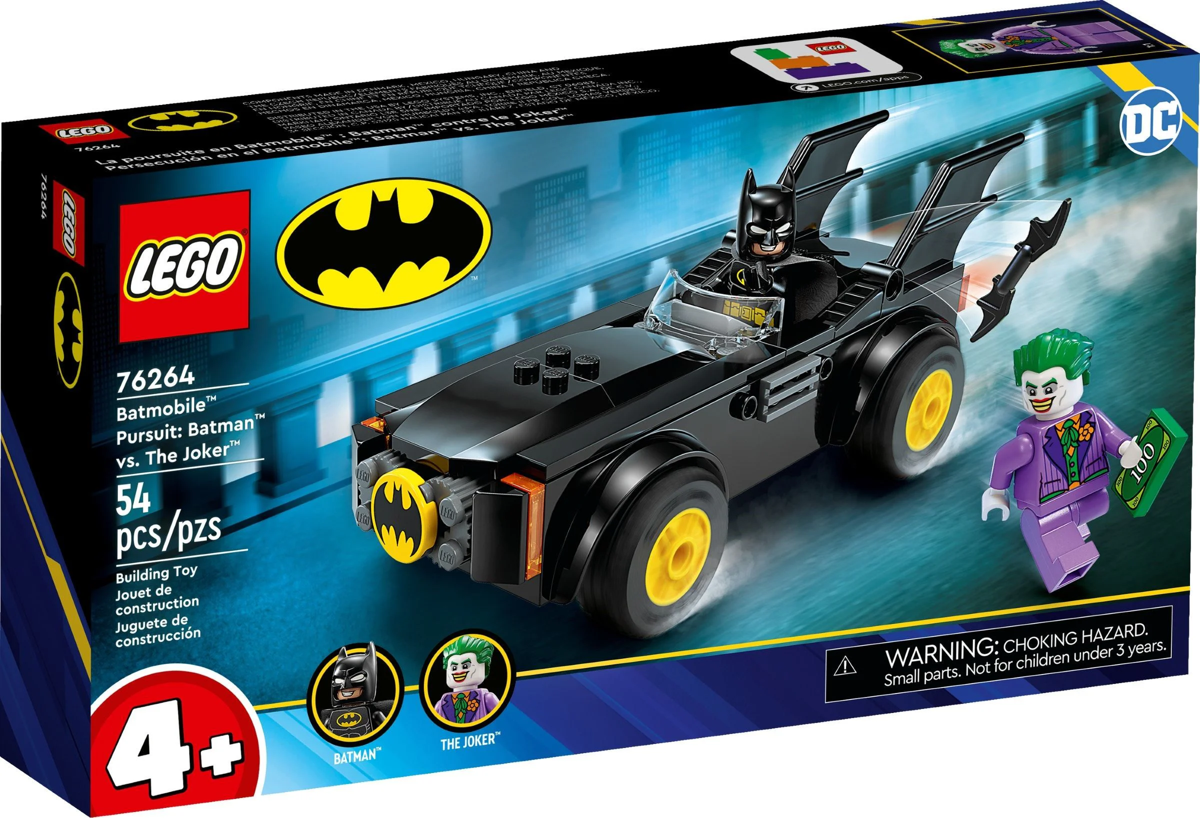 Batman 1989: The Bat Car Chase: Batman Battle Joker 乐高 LEGO 76264 image 1