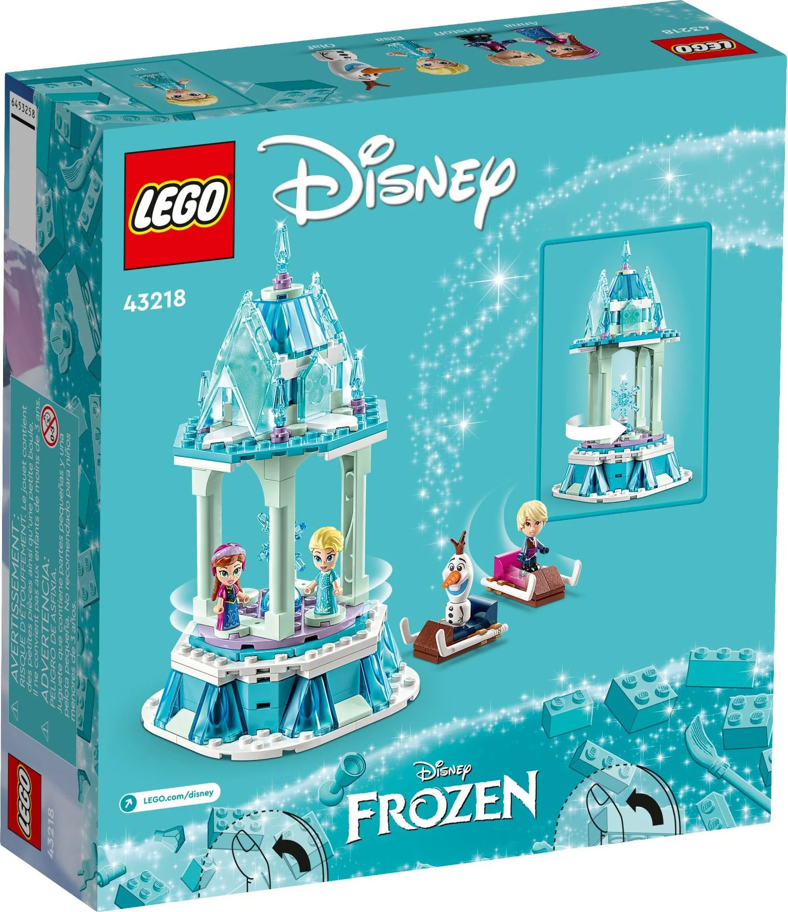 Anna and Elsa's Rotation Palace 乐高 LEGO 43218 image 2