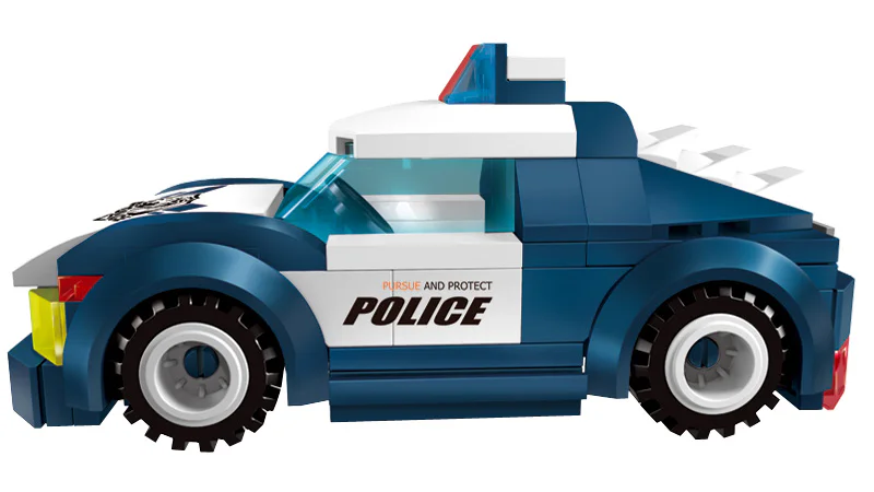 Police: SWAT pursuit 启蒙 QMAN/ENLIGHTEN/Keeppley 1901 image 2