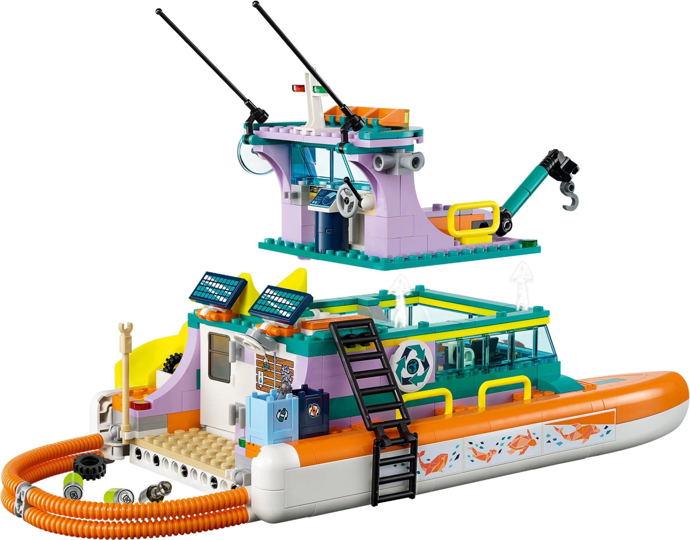 Rescue ship at sea 乐高 LEGO 41734 image 5