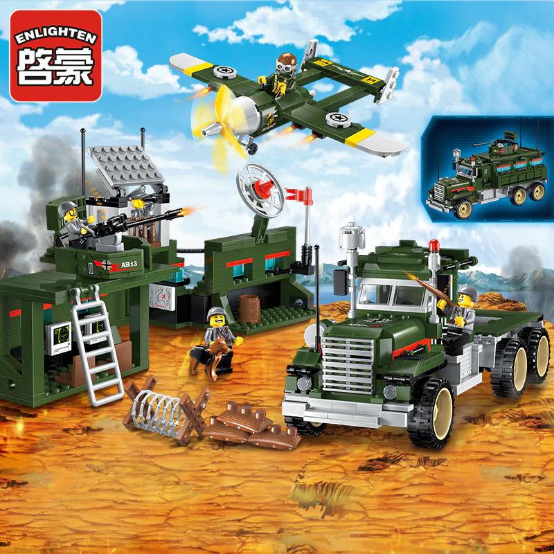 Field series: mobile combat vehicles 启蒙 QMAN/ENLIGHTEN/Keeppley 1713 image 5