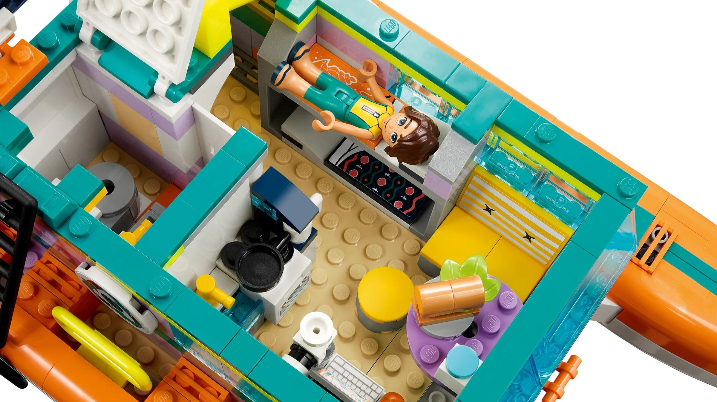 Rescue ship at sea 乐高 LEGO 41734 image 8