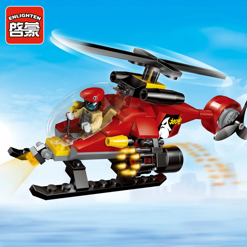 Police: Flight Squad 启蒙 QMAN/ENLIGHTEN/Keeppley 1902 image 1