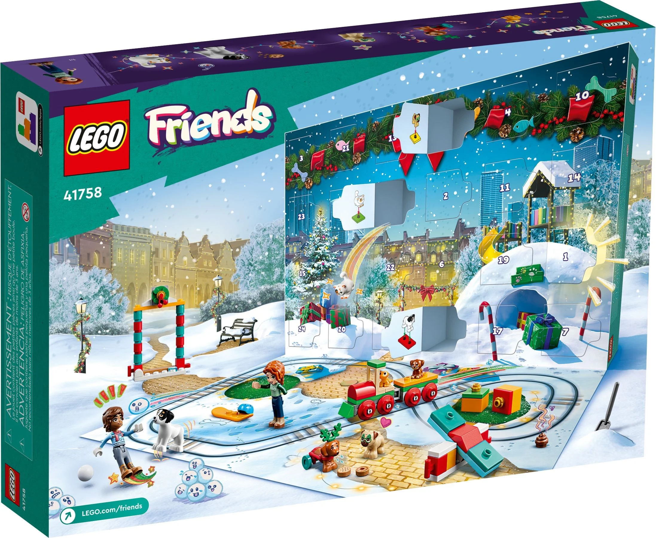 Friends, 2023 Christmas Last Calendar 乐高 LEGO 41758 image 2