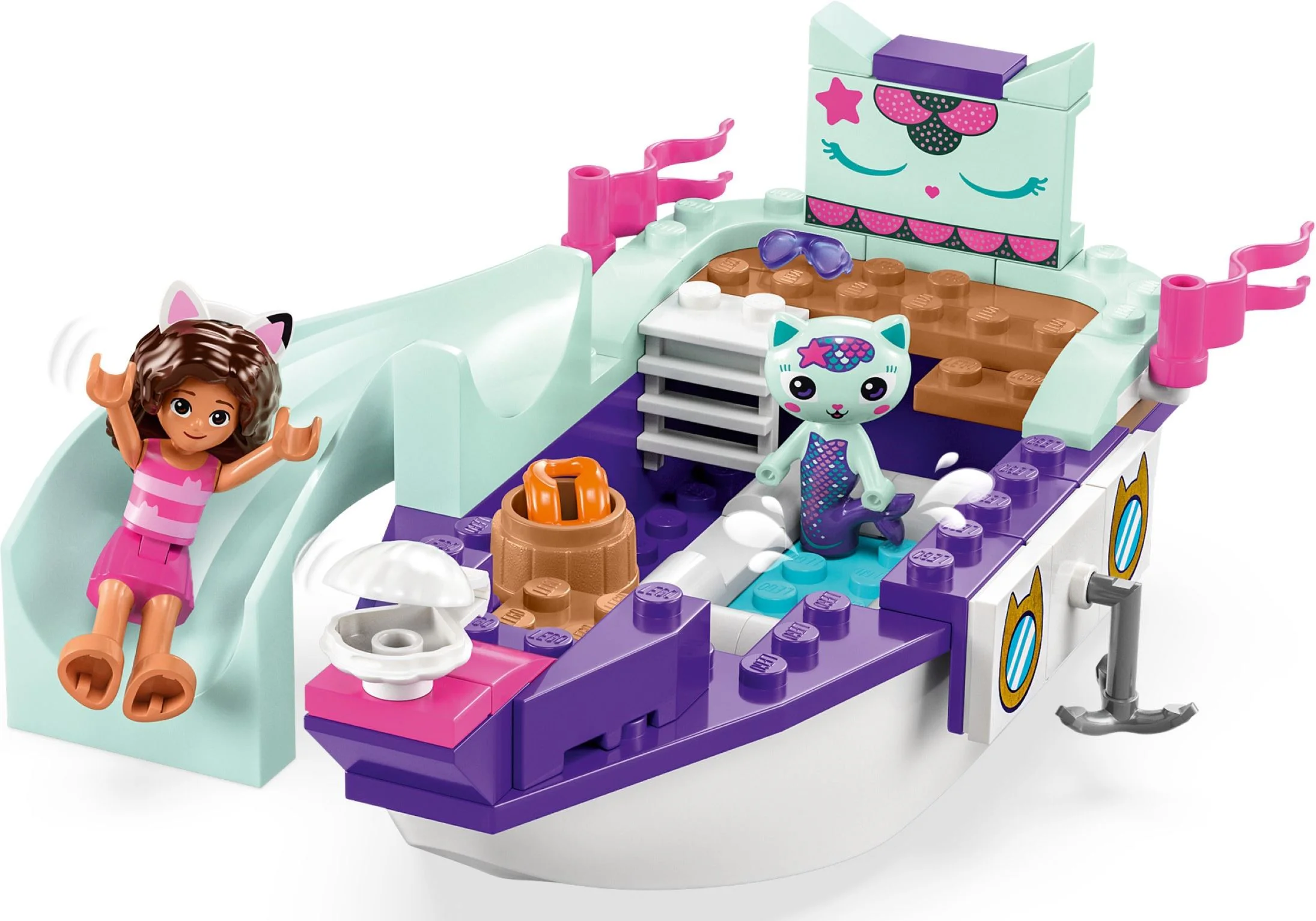 Gaby's dollhouse: Gaby's yacht with the mermaid 乐高 LEGO 10786 image 3