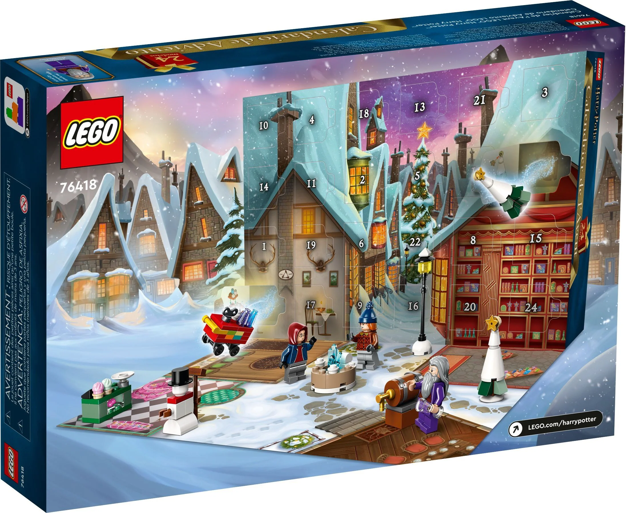 Harry Potter, 2023. Last calendar 乐高 LEGO 76418 image 3