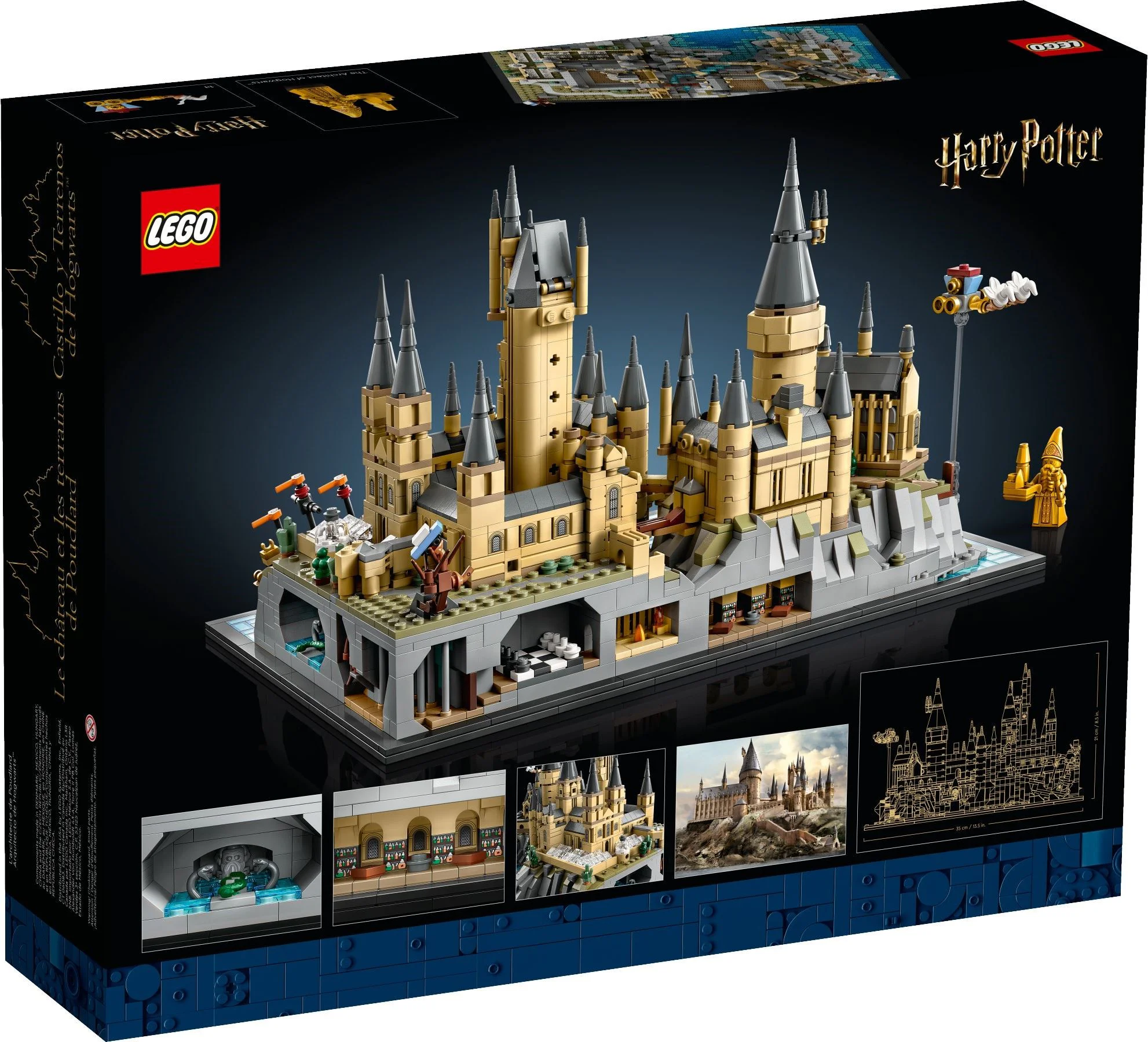 Hogwarts Castle and Courtyard 杰星 JIESTAR 88020 image 6