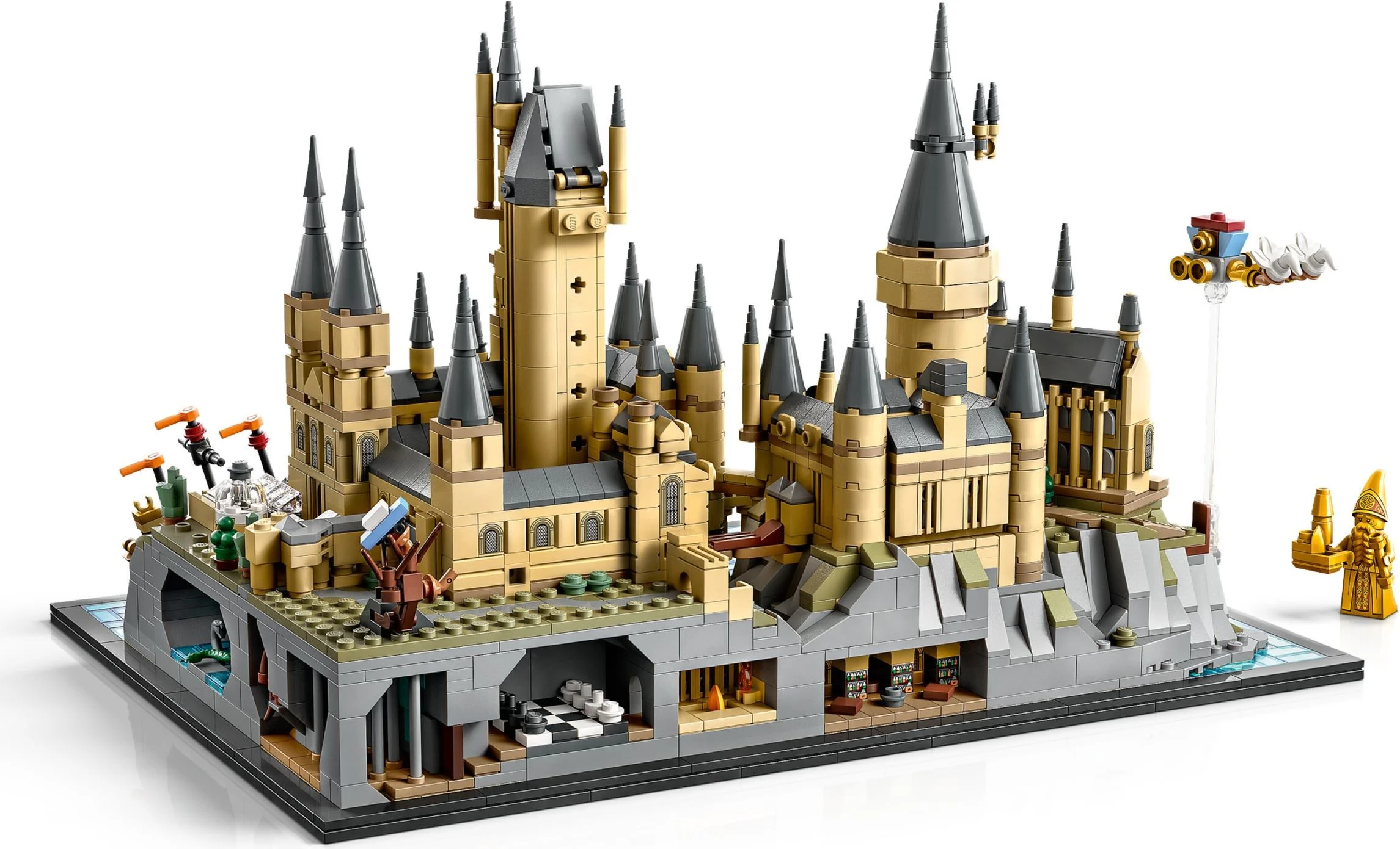 Hogwarts Castle and Courtyard 杰星 JIESTAR 88020 image 7