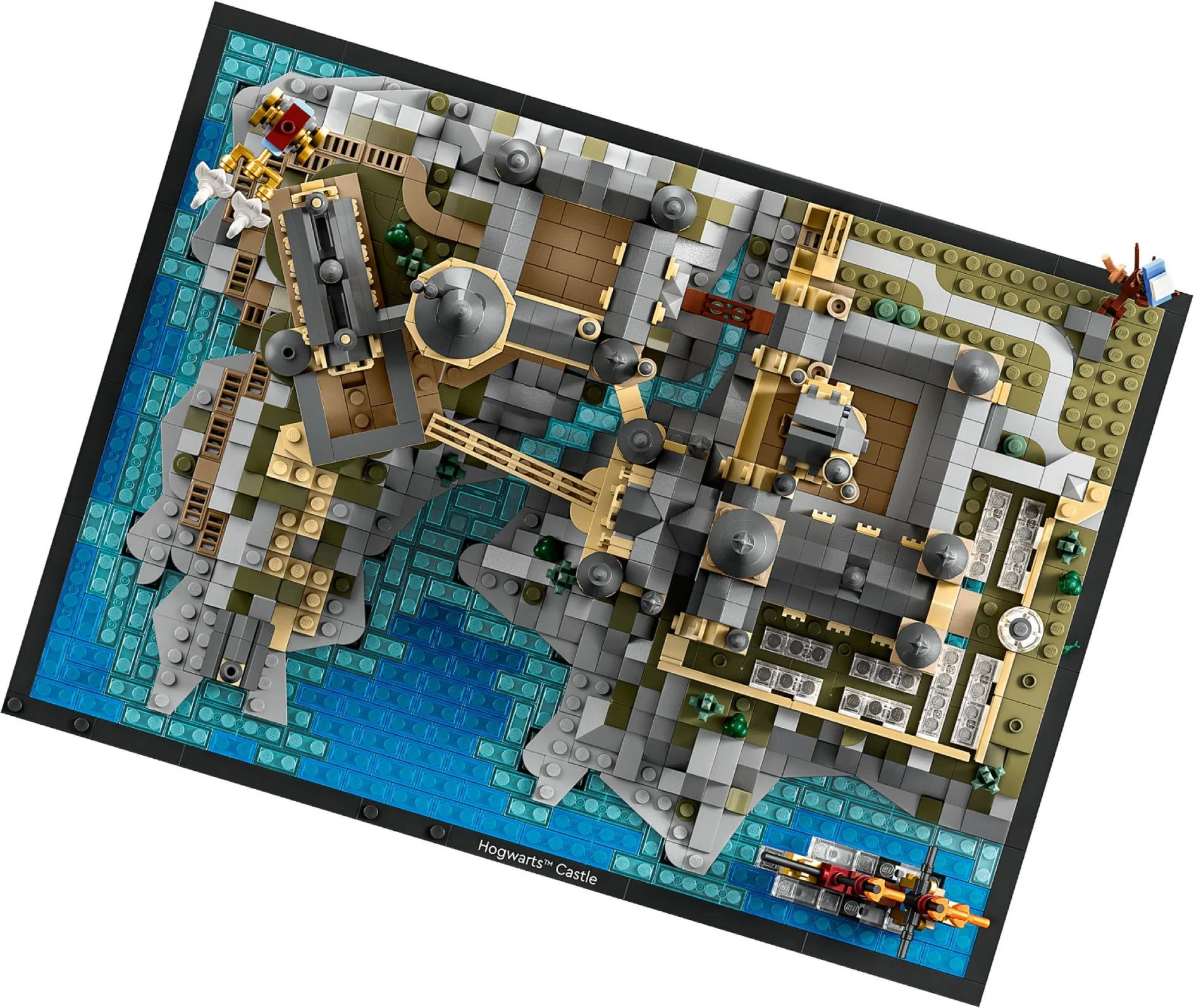 Hogwarts Castle and Courtyard 杰星 JIESTAR 88020 image 8