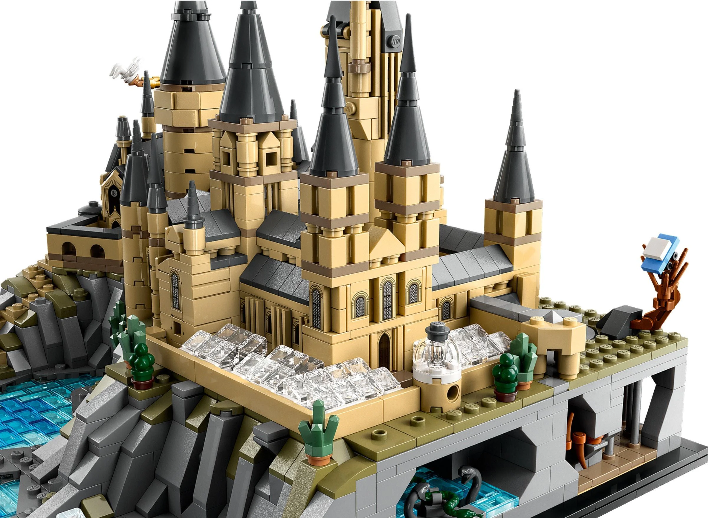 Hogwarts Castle and Courtyard 杰星 JIESTAR 88020 image 9