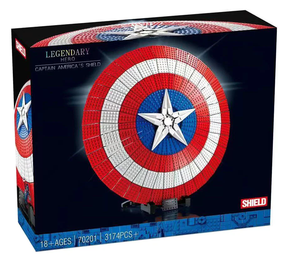 Captain America Shield 智蒙ZIMO 70201 image 1