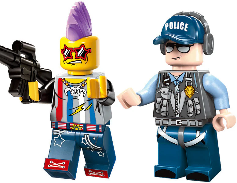 Police: Thunder sniper 启蒙 QMAN/ENLIGHTEN/Keeppley 1905 image 3