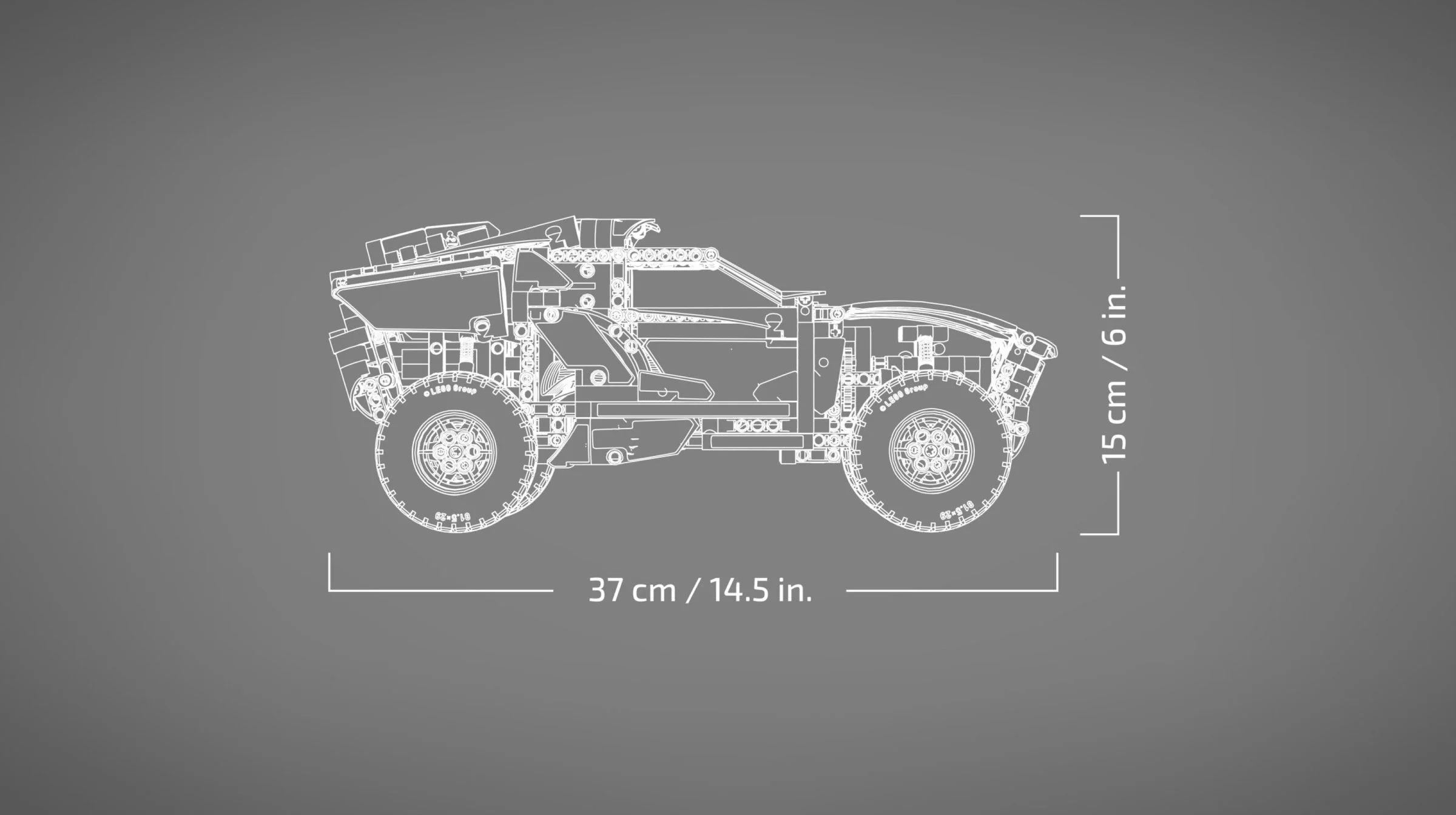Ody RS Q e-tron 乐高 LEGO 42160 image 1