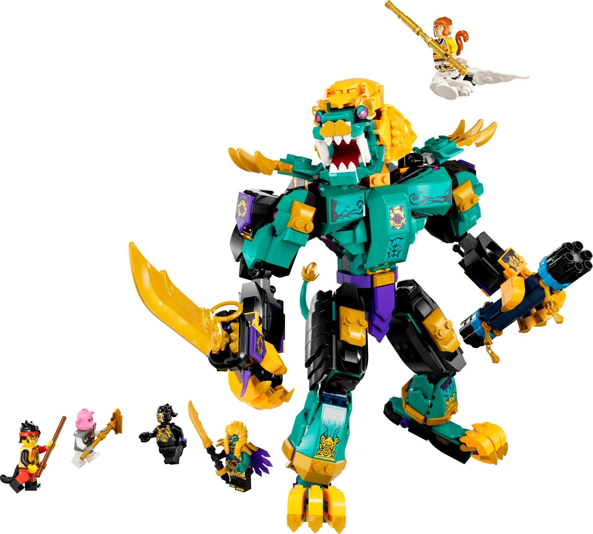 Lion King fighter armor 乐高 LEGO 80048