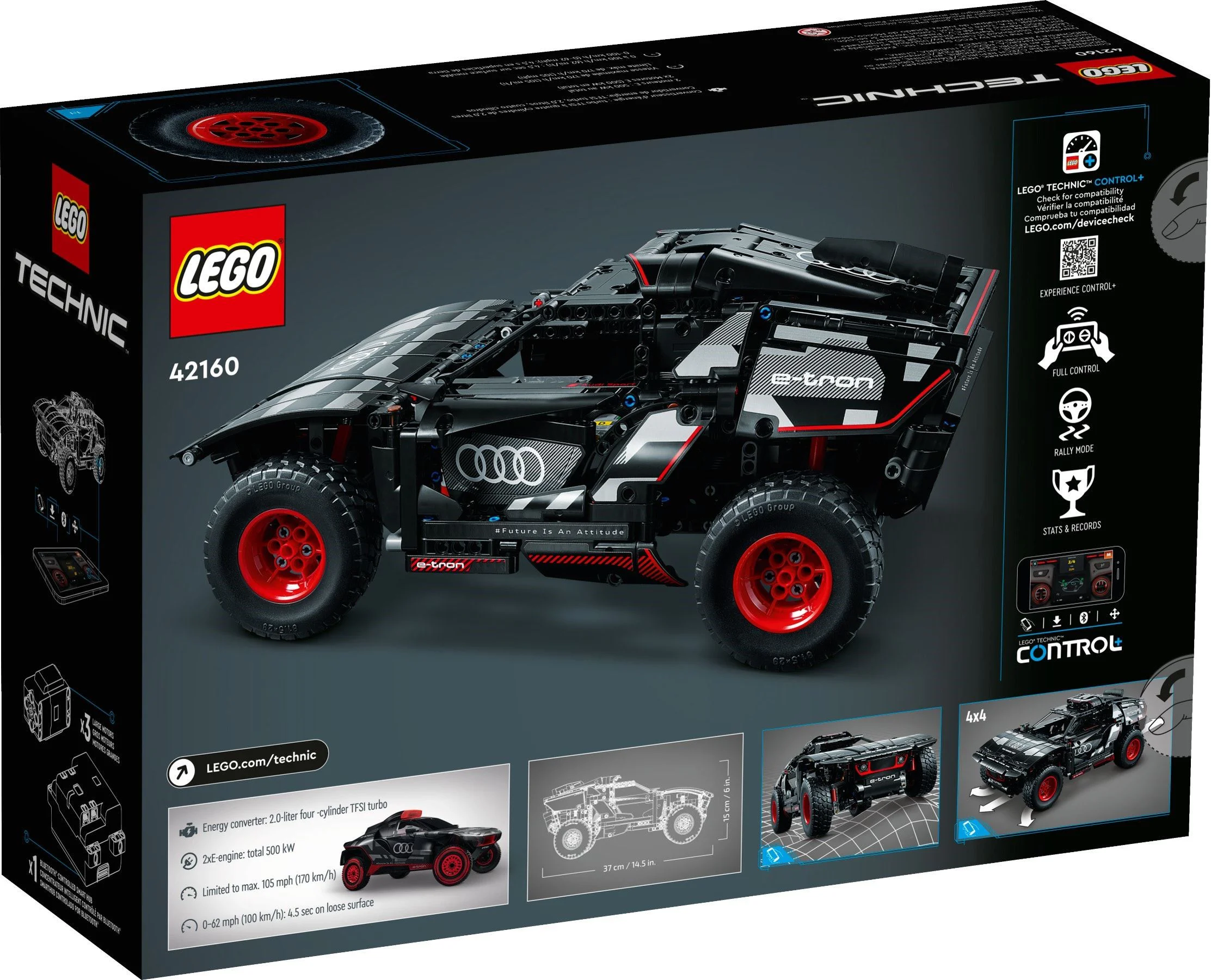 Ody RS Q e-tron 乐高 LEGO 42160 image 9