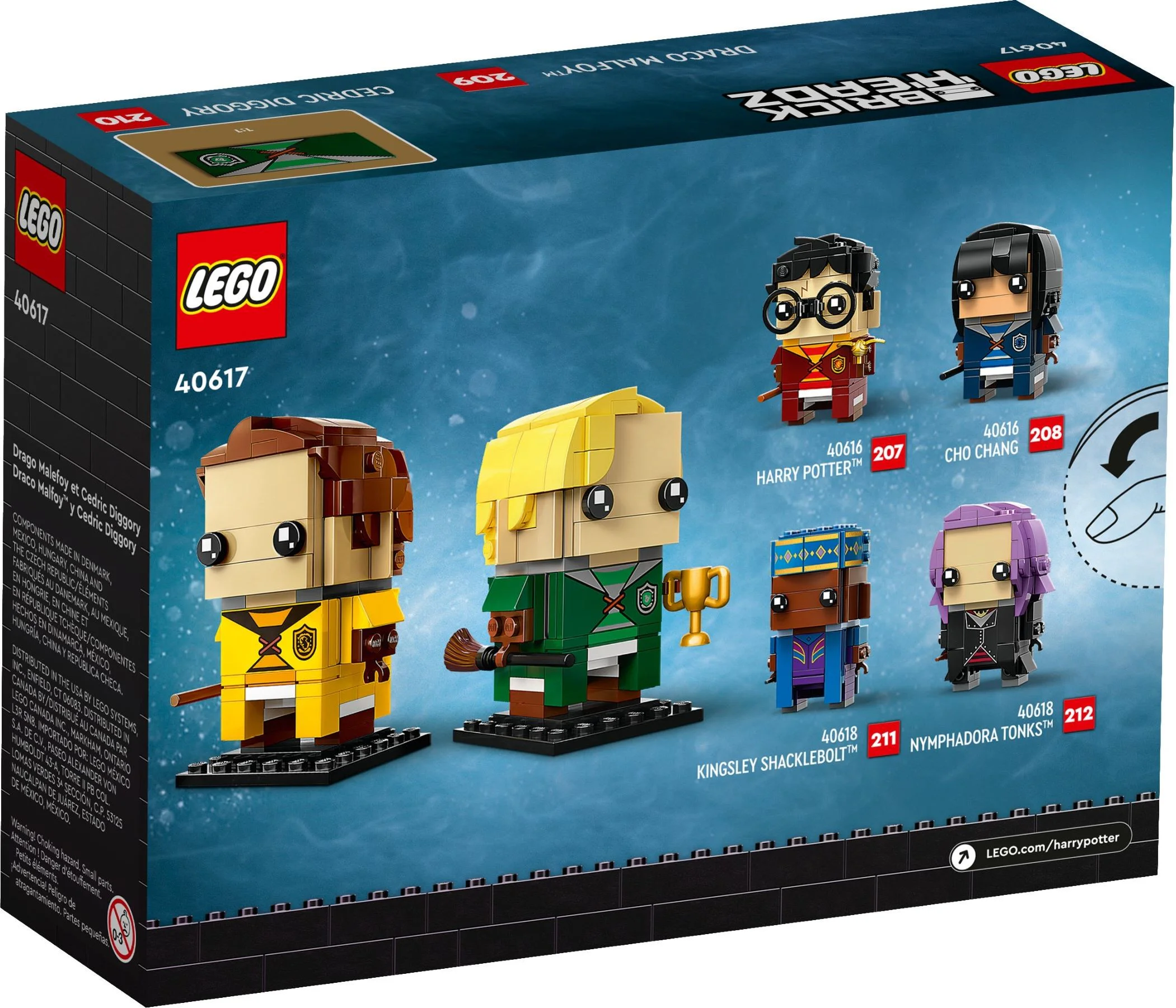 Draco Malfoy and Cedric Digori 乐高 LEGO 40617 image 3