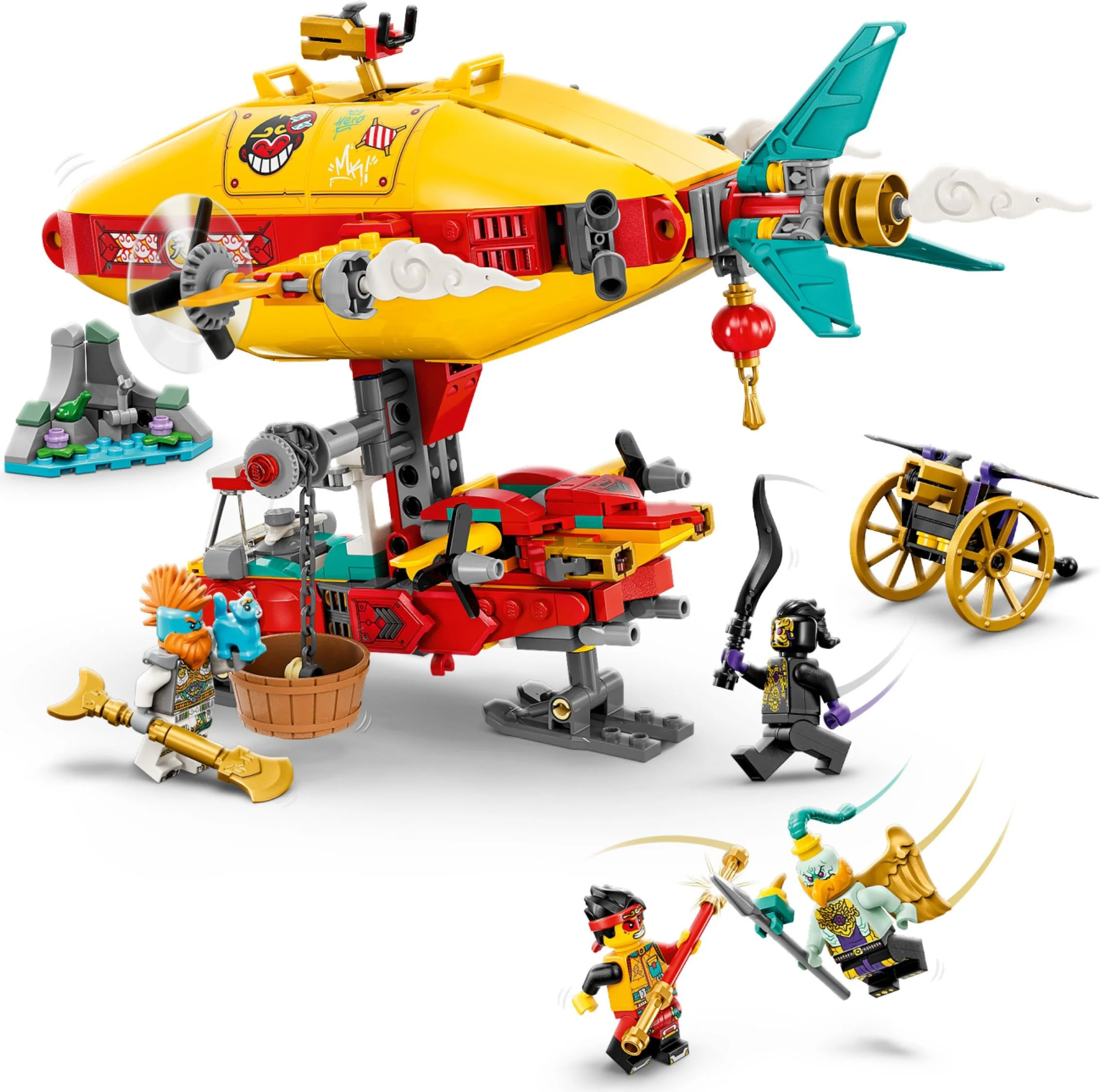 The Wukong Sky Boat 乐高 LEGO 80046 image 3