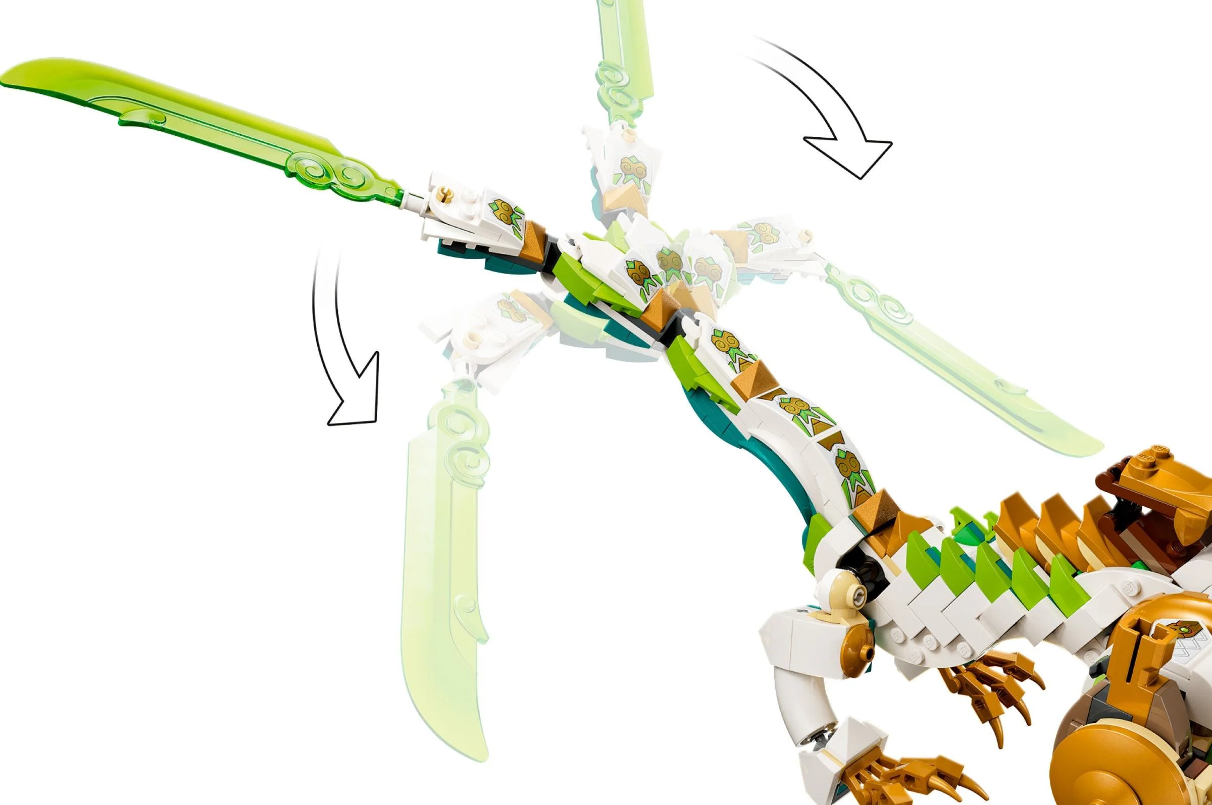 The dragon's little warrior 乐高 LEGO 80047 image 4