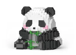 Pandas eat bamboo