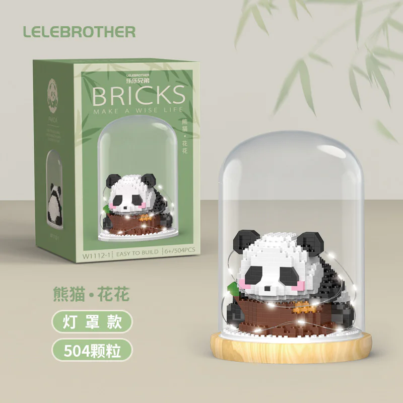 The pandas are squirming 乐乐兄弟LELE BROTHER W1112 image 2