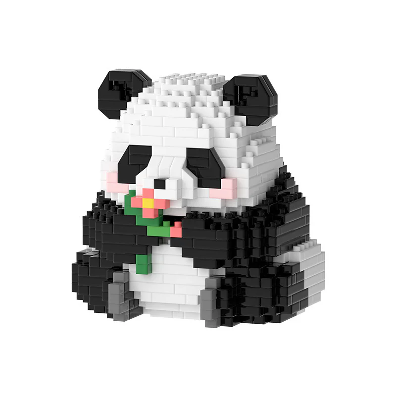 Panda flower bag, 12 of them 乐乐兄弟LELE BROTHER W1113 image 3