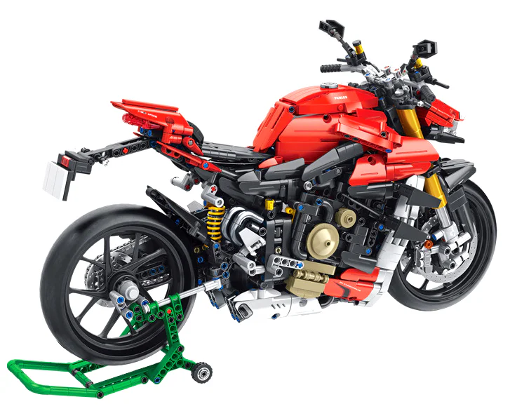 DUCADI V4 MOTORCYCLE 潘洛斯 PANLOSBRICK 672105 image 2