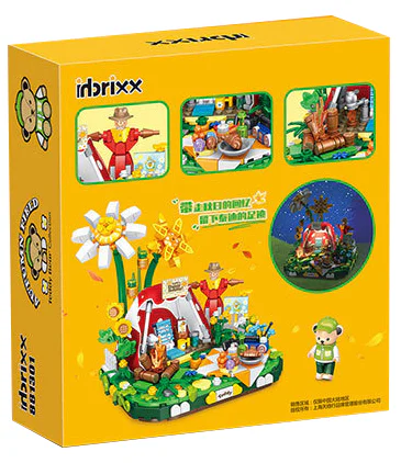 Teddy Bear: Autumn camping 潘洛斯 PANLOSBRICK 881301 image 1