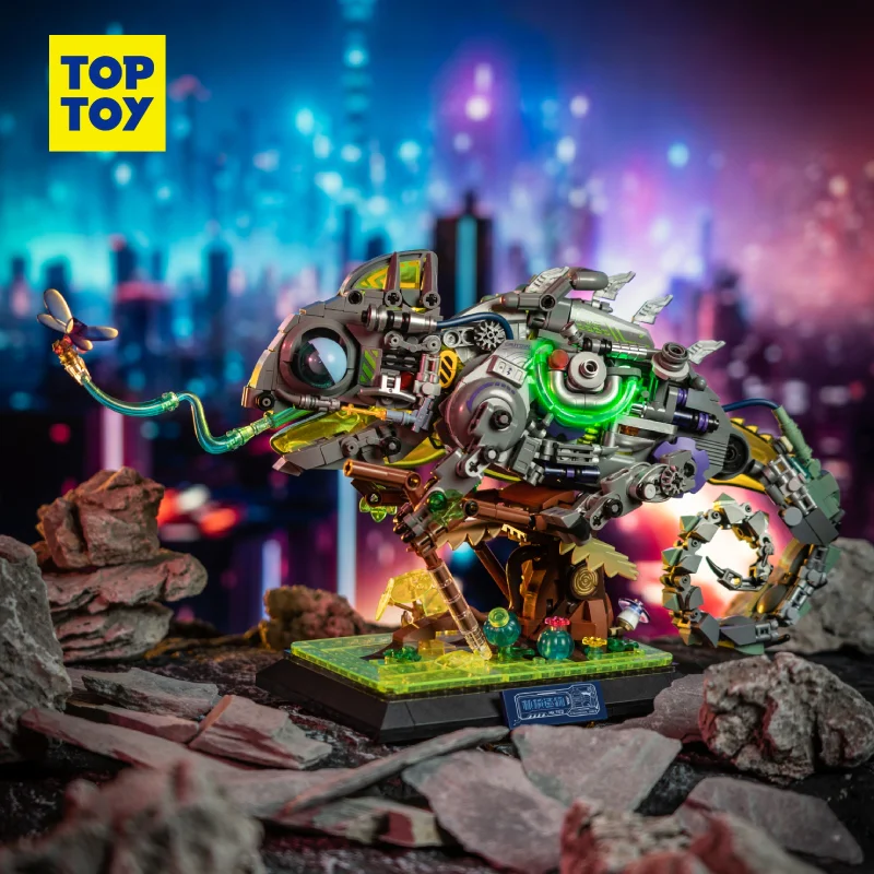 Mechanical construction: Chameleon neon TOP TOY TC2101 image 1