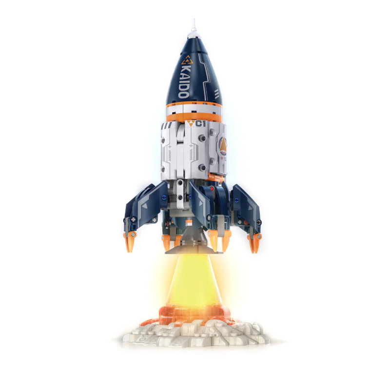 3IN1, ROCKET, ROBOT, BASE 开智 KAZI/高博乐 GBL KD99001 image 3