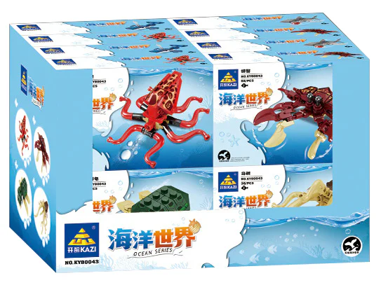 Sea World 8 开智 KAZI/高博乐 GBL KY80043 image 1
