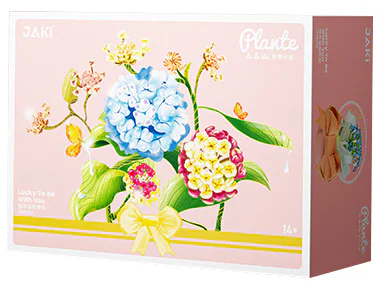520 wave bouquets: Lucky to be with you 佳奇积木 JAKI JK20232 image 1