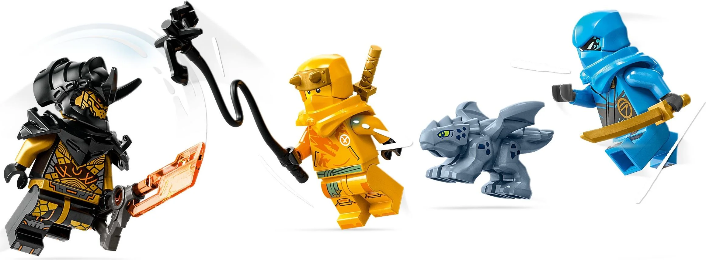 Nia and Ahreum fought the young dragons 乐高 LEGO 71798 image 1