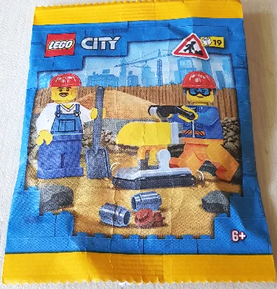 Construction workers 乐高 LEGO 952305