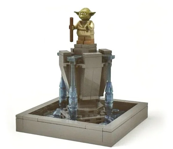 Yoda fountain 乐高 LEGO 6471930