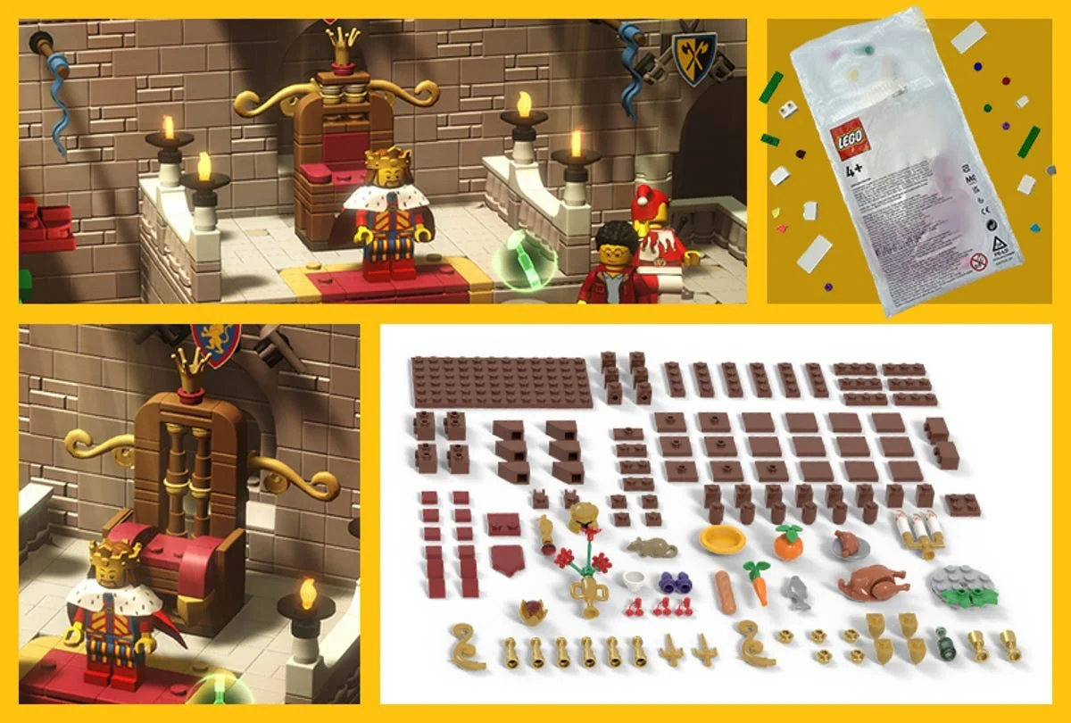 Bricktales: Medieval throne 乐高 LEGO BRICKTALES2