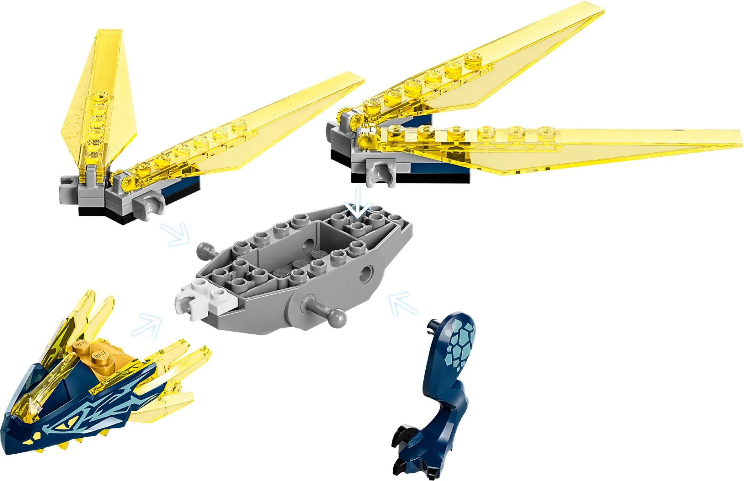Nia and Ahreum fought the young dragons 乐高 LEGO 71798 image 5
