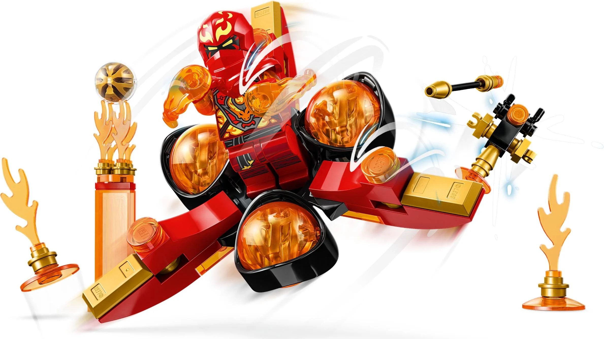 Kai's Dragon Power Mirage Flipping 乐高 LEGO 71777 image 2