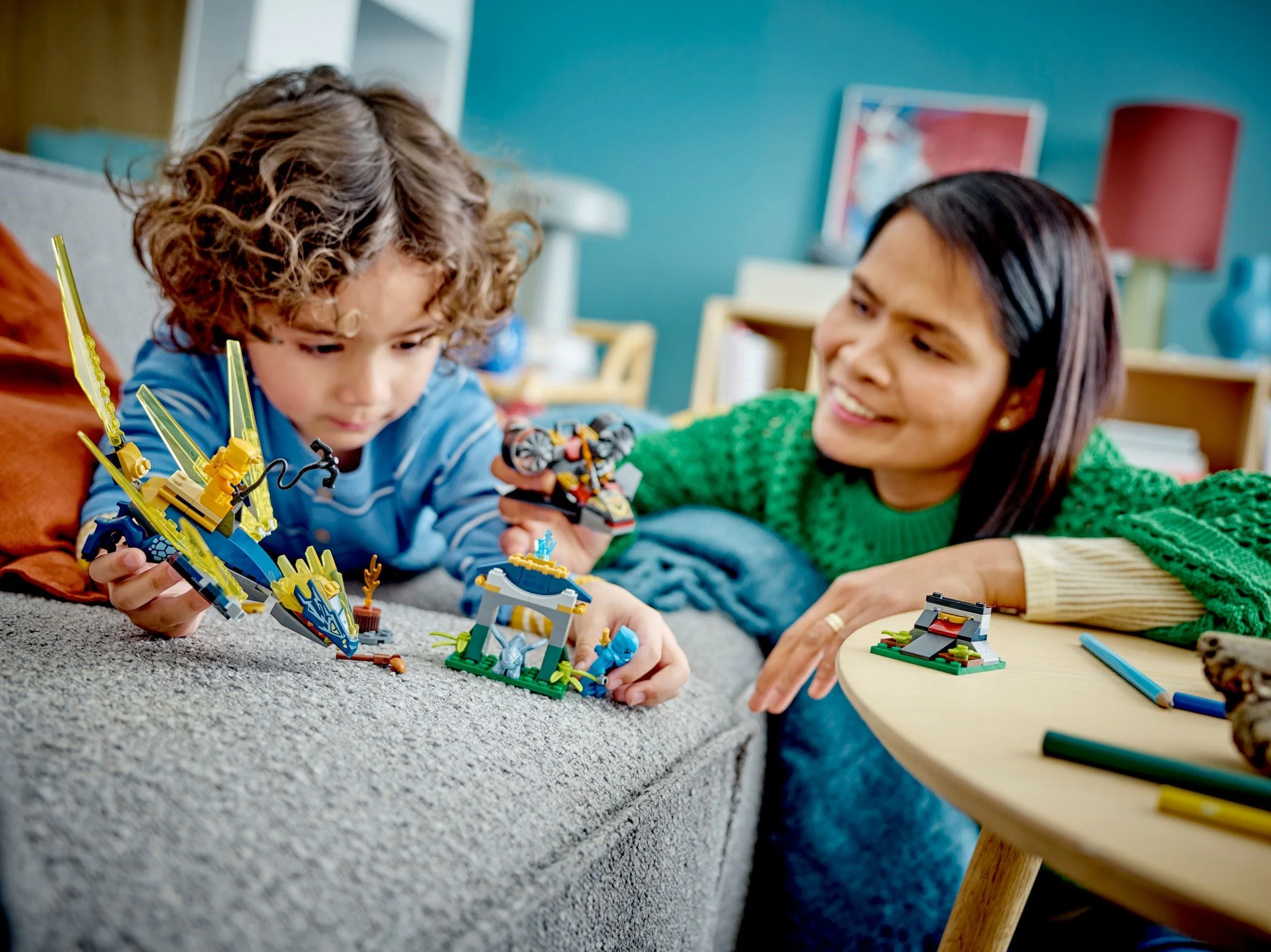 Nia and Ahreum fought the young dragons 乐高 LEGO 71798 image 7