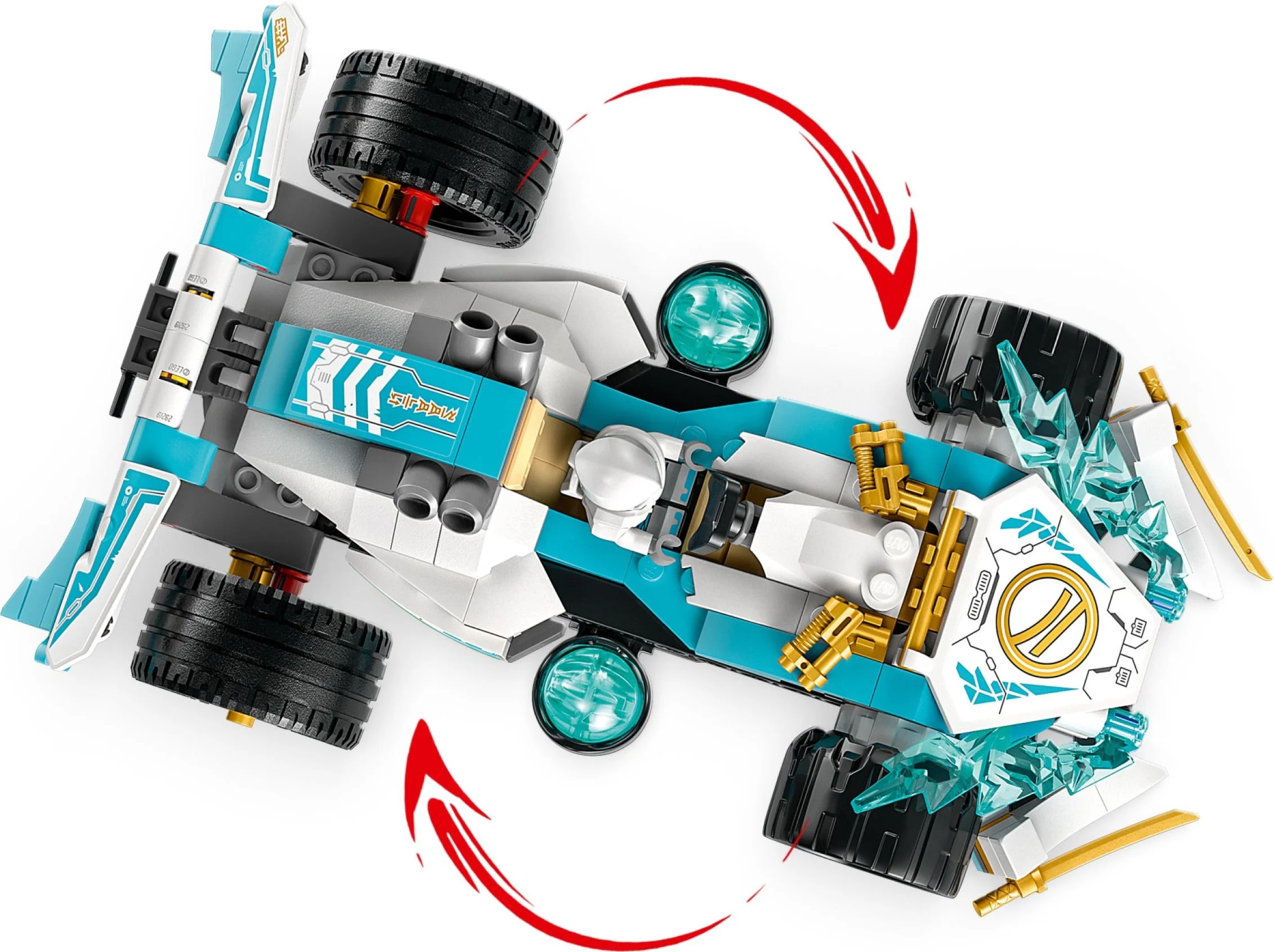 ♪ The Dragon Power Mirage Race ♪ 乐高 LEGO 71791 image 2