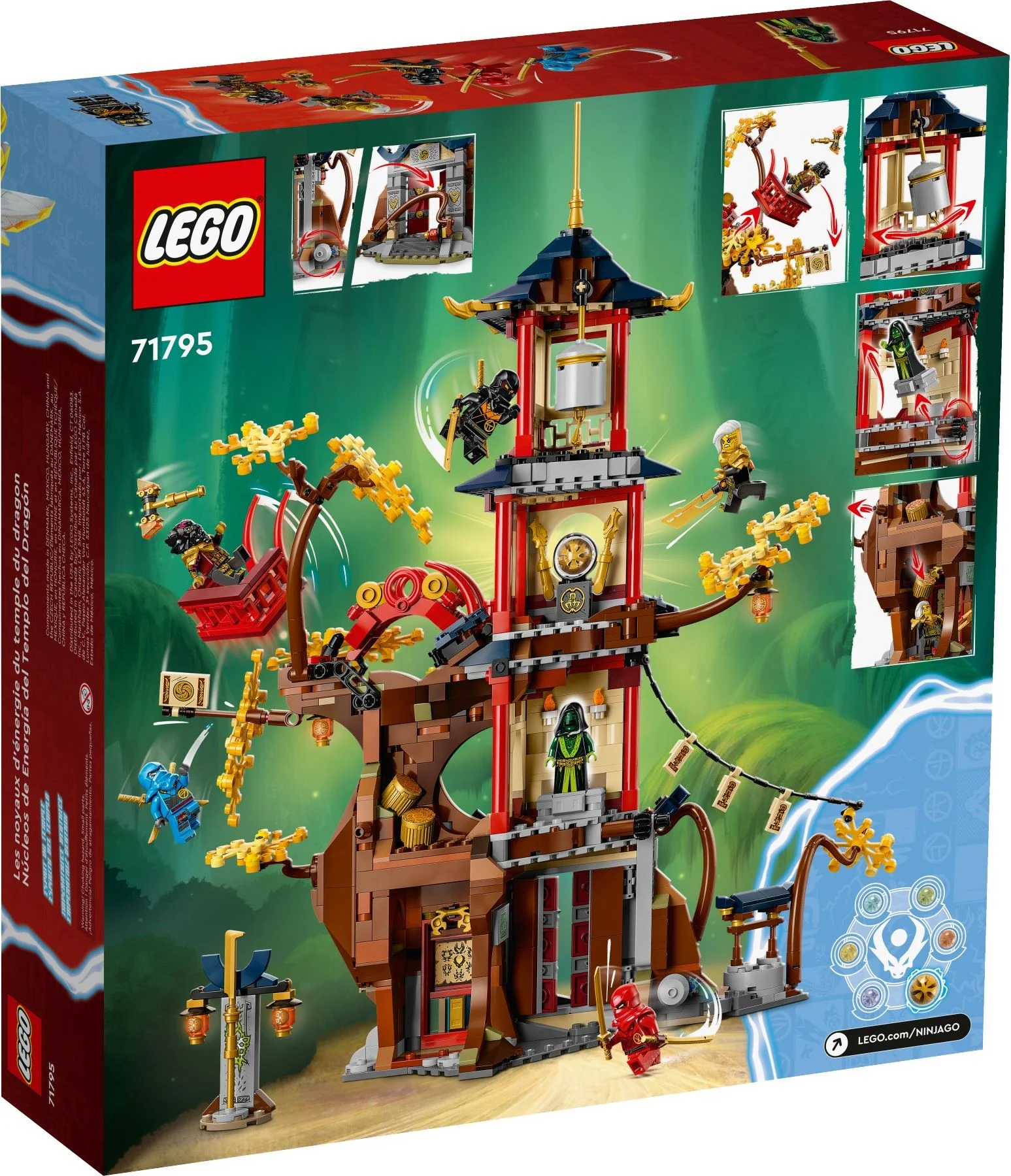 Dragon's Power Nuclear Temple 乐高 LEGO 71795 image 4