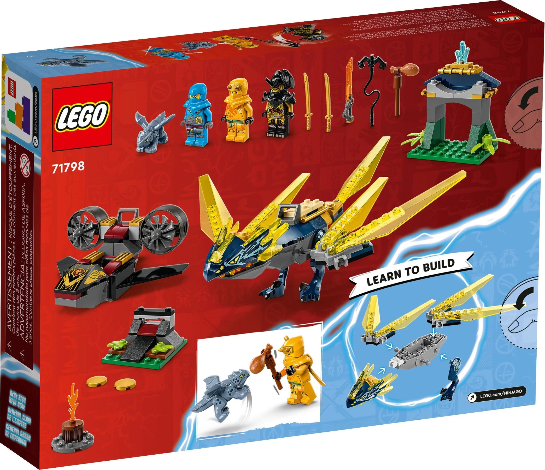 Nia and Ahreum fought the young dragons 乐高 LEGO 71798 image 8