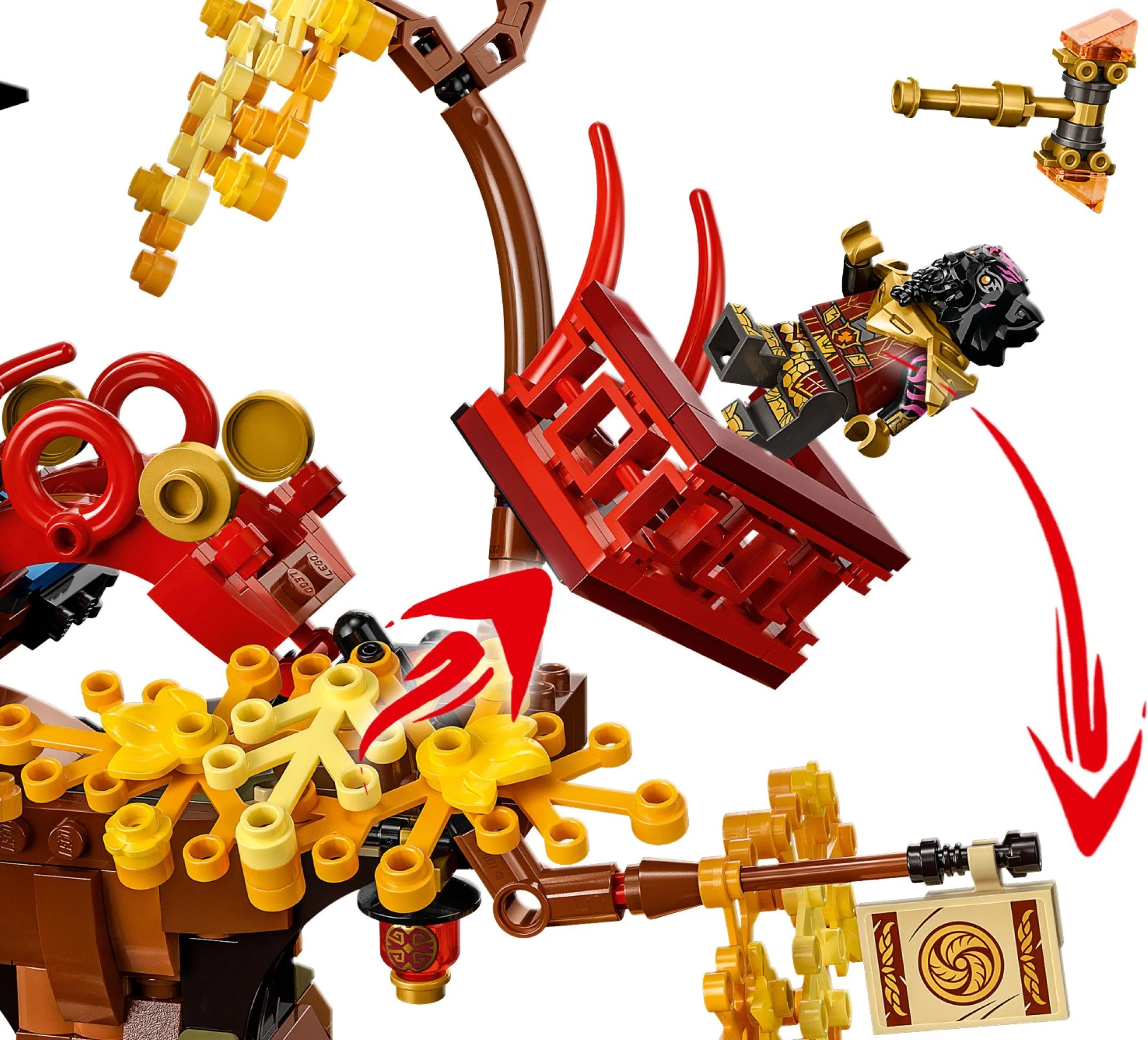 Dragon's Power Nuclear Temple 乐高 LEGO 71795 image 6