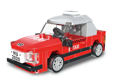 RV: Red taxi 迪库 DECOOL/酷小砖 BrickCool 22020