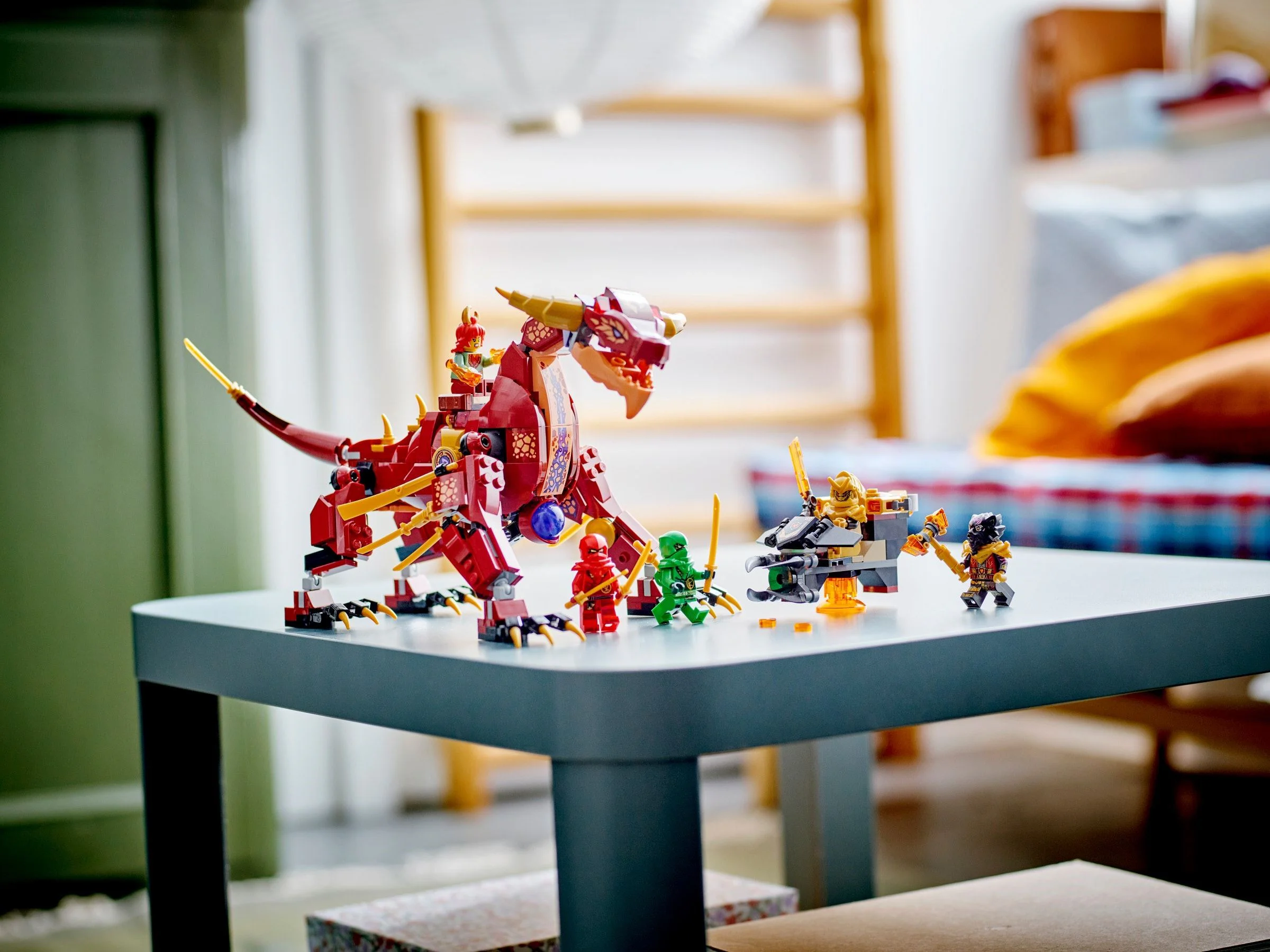 Thermal wave transforms the lava 乐高 LEGO 71793 image 7