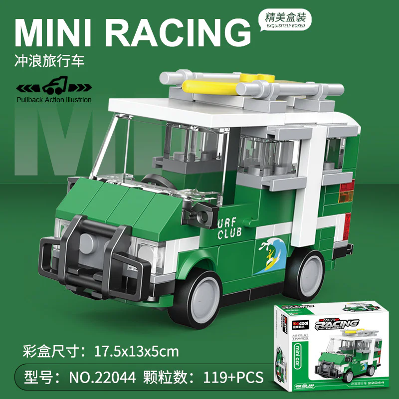 Mini Returner: Surf Traveler 迪库 DECOOL/酷小砖 BrickCool 22044 image 1