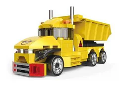 Mini pick-up truck: dump truck