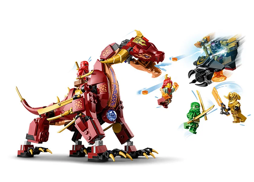 Thermal wave transforms the lava 乐高 LEGO 71793 image 11